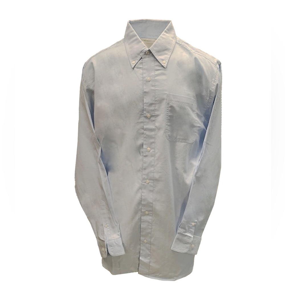 Tri-Mountain Men’s Light Blue Techno 750 Stain Resistant Oxford Shirt